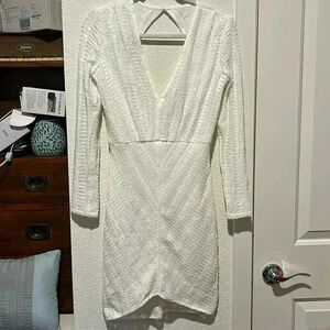 NWT Lumier XS Sequin Long Sleeve Mini Dress